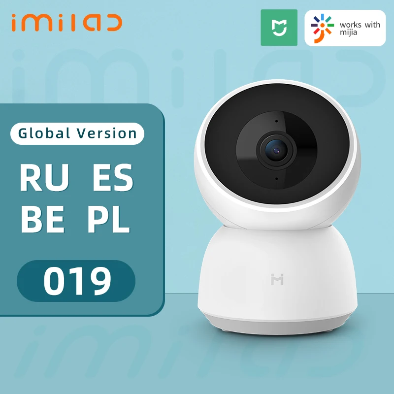Imilab 019 câmera de segurança em casa a1 wifi 1296p hd ip câmera de visão noturna interna câmera 360 ° vedio câmera de vigilância cctv
