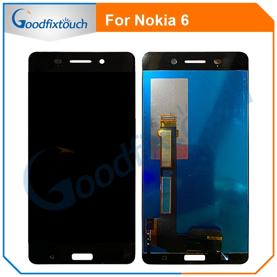 ЖК-дисплей для Nokia 6 N6 TA-1021 TA-1033 TA-1025 сенсорный экран дигитайзер в сборе запасные