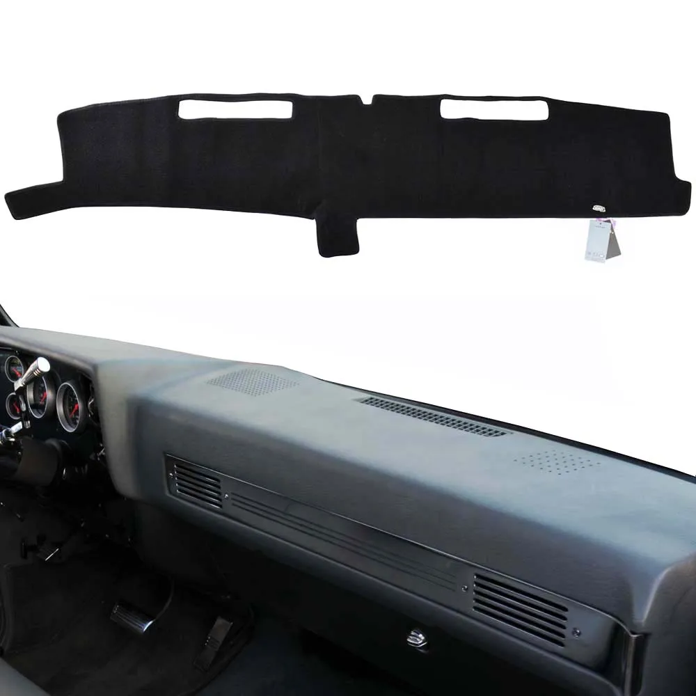 Чехол на приборную панель автомобиля для Silverado 1500 Sierra Avalanche Tahoe Suburban C1500 K1500 88-, коврик для приборной панели, ковровое покрытие - Название цвета: Silverado 81-87