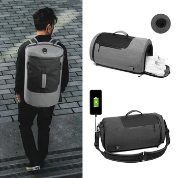 

Tas Ransel Backpack Men Travel Backpack Large Capacity USB External Charge Backpacks For Men Fashion Bagpack Waterproof Mochilas