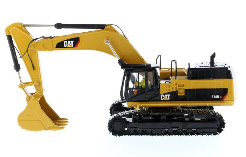 DM Carter 1/50 Сплав Инженерная модель автомобиля CAT 374d L экскаватор игрушечный автомобиль 85274