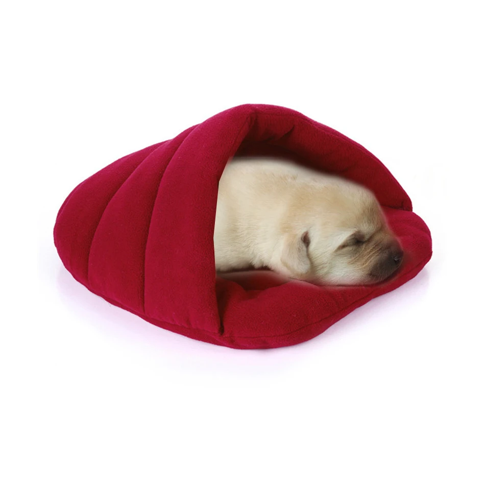 New Pet Cat Bed Dog Cave Pet Dog Cat House Cute Soft Winter Warm Puppies Kitten 2