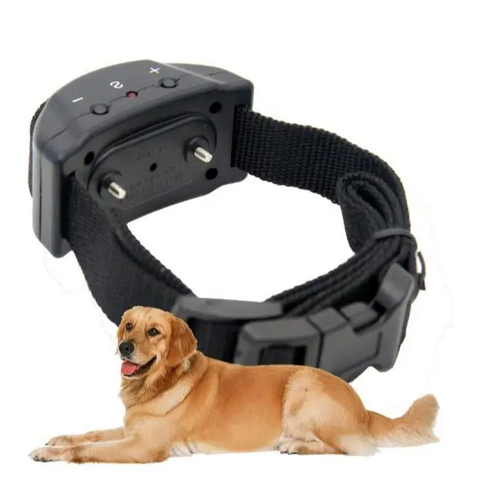 

7 Levels Shock Vibra Dog Training Collar Anit Bark Adjustable the Sensitivity Adjustable +- Switch Pet853 No Bark Collar