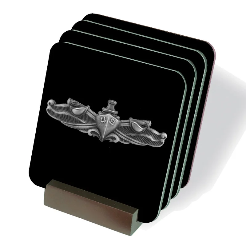 США брошь военно-морского флота 2 шт. военно-морского флота поверхности боевой эксперт правило значок шапка булавка серебро/Древнее серебро