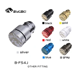 Bykski – raccords de vidange à Tube souple 13x19, B FS4J, pour système d'eau, liquide de refroidissement, pour PC 