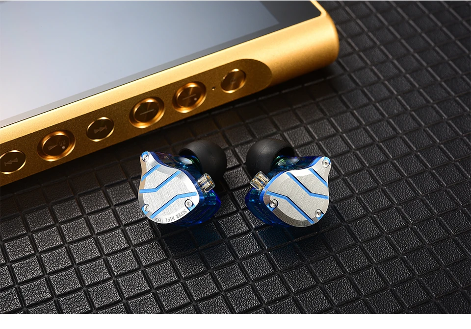 QKZ ZXN ZS10 Pro Noise Cancelling Earphones Headphones Sport in Ear Monitor Metal Headset