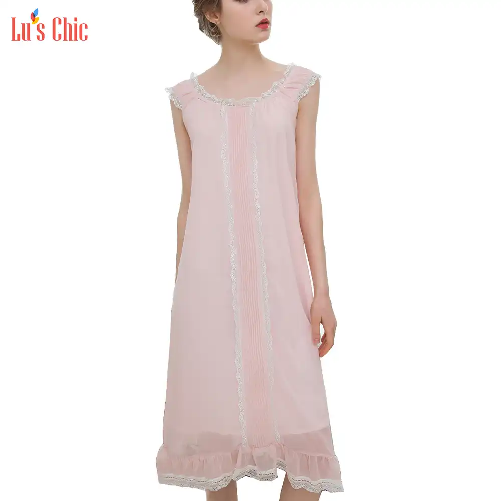 petite long nightgowns
