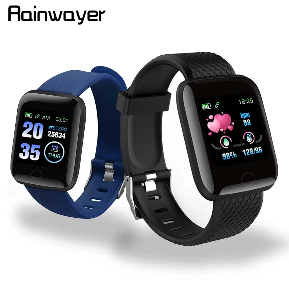  D13 Smart Watches 116 Plus Heart Rate Watch Smart Wristband Sports Watches Smart Band Waterproof Sm - 4000262174695