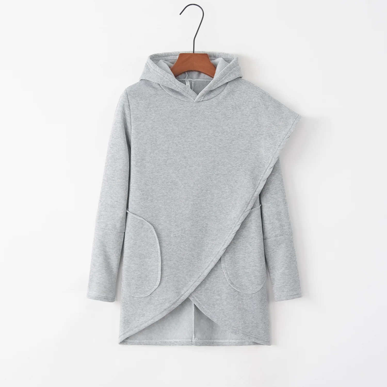 Поперечная линия нерегулярные 2020 новый дизайн распродажа толстовки Женская