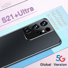 Galax S21 Ultra 5G Cell Phone 16+512GB Andriod 11.0 6800mAh Big Battery 32+50MP Qualcomm888 Face ID Global Version Smartphones