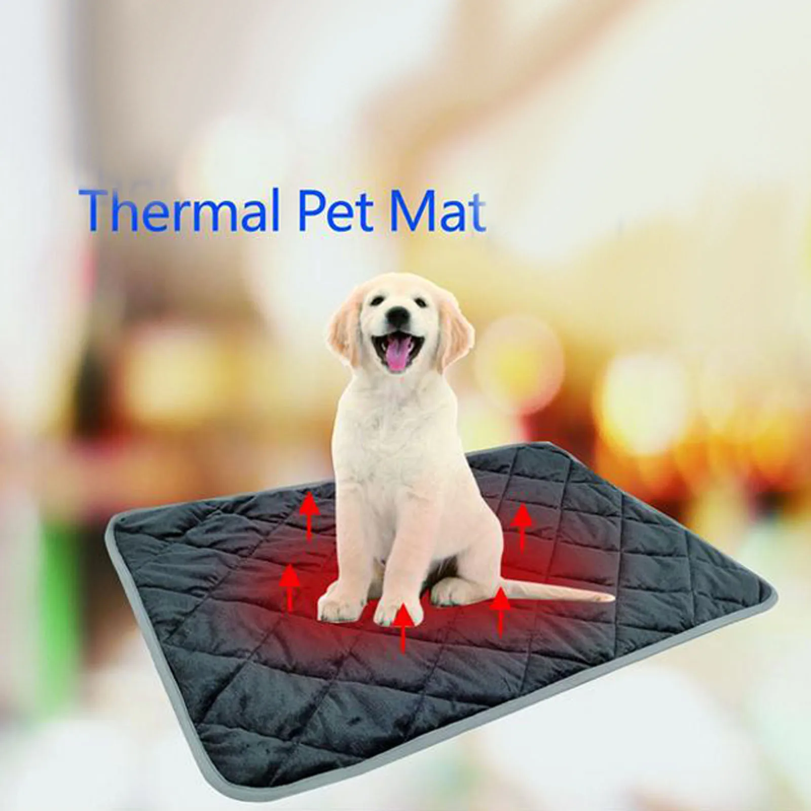 Dog Beds Heating Pad Large Dog Heating Mats Outdoor Dog House Cat Bed Self  Warming Heated Pad Electric Blanket Heating Mat _ - AliExpress Mobile
