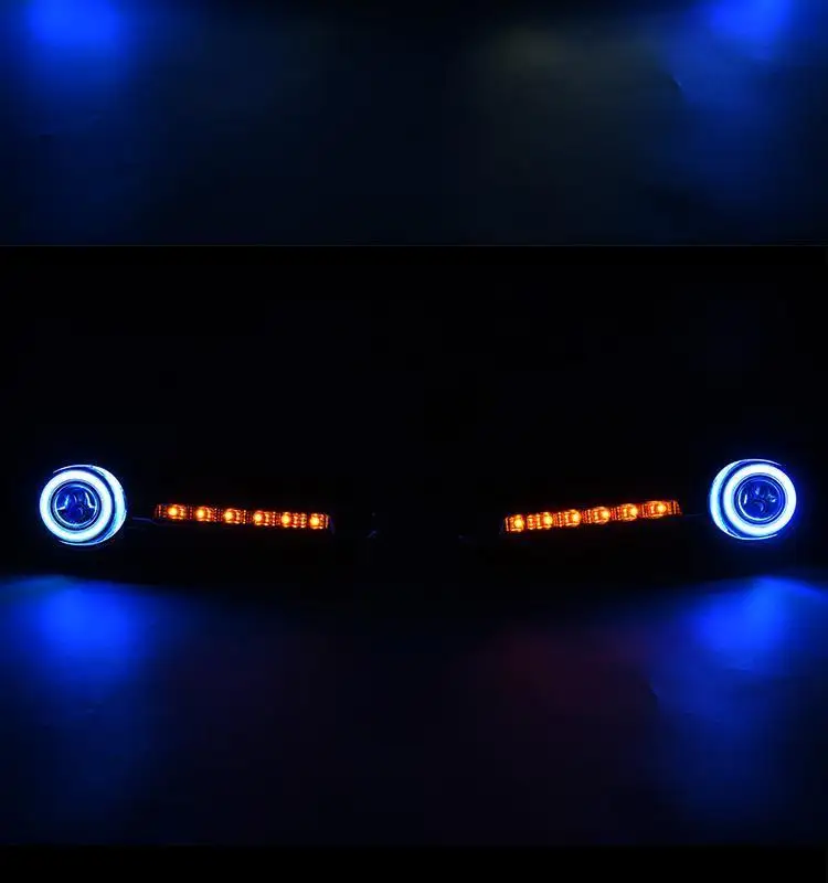 Luces Neblineros Para авто Drl светодиодные ходовые наружные стильные передние противотуманные фары для автомобиля 12 13 для Buick Regal