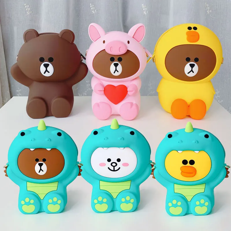 

Cartoon Shoulder Bag Strap Girls Boys Kids School Single Shoulder Mobile Phone Bag for iPhone Samsumg Huawei Xiaomi Phone Bag