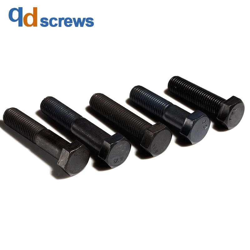 12.9 Grade M6M8M10 External Hexagon Bolt of Alloy Steel DIN933