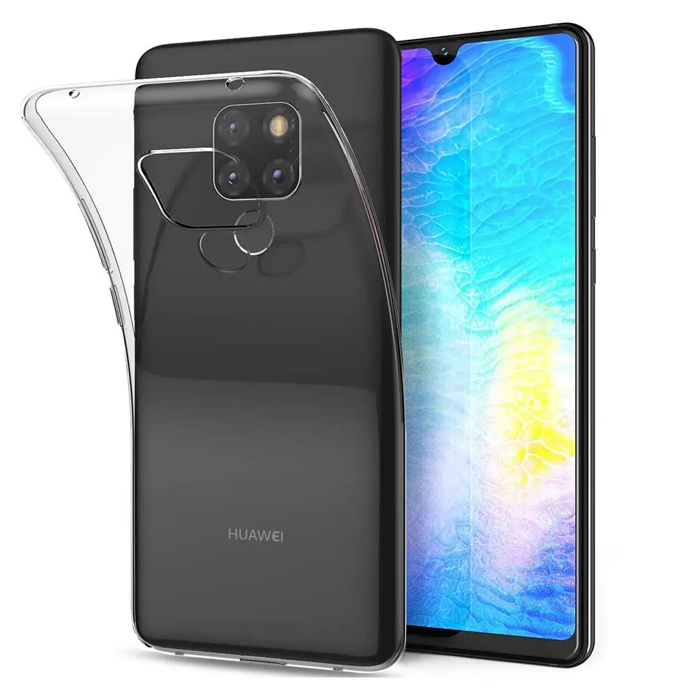 Мягкий ударопрочный чехол из ТПУ для Huawei P40 Lite E Mate 30 20 10 9 Pro P30 P Smart 2020 Z 8 7