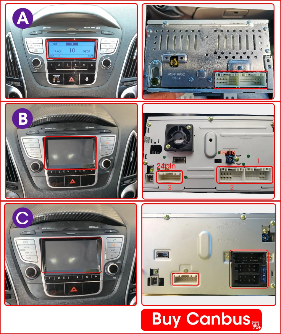 JMCQ For Hyundai Tucson 2 LM IX35 2009-2015 Car Radio Android 11 player Multimedia Video Players 2din Navigation GPS Head Unit car hd video player