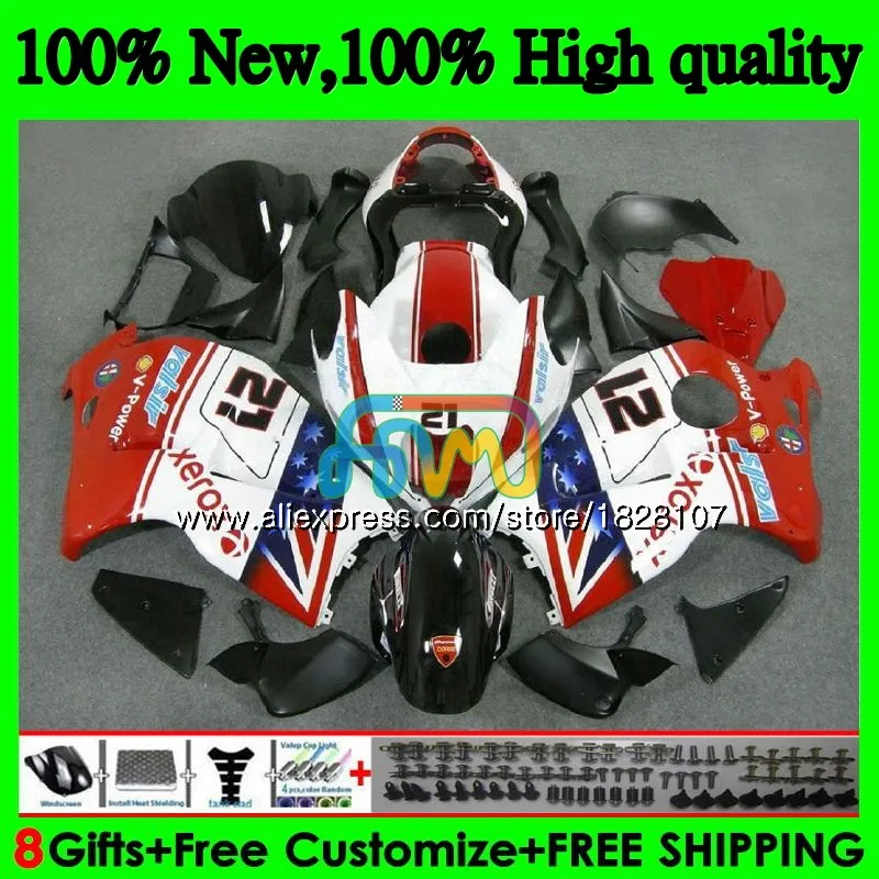 GSXR-1300 для SUZUKI Hayabusa GSXR1300 96 02 03 04 05 06 07 49BS. 110 GSXR 1300 2002 красный белый 2003 2004 2005 2006 2007 обтекатель
