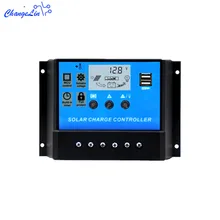 Контроллер заряда солнечная панель pv-регулятор домашняя батарея-зарядка MPPT двойной Usb ЖК-выход авто 12 В 24 В 50A 60A 48 В 50A 60A