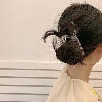 

Back of the Head to Be the Sweet Barrettes South Korea INS Online Celebrity Ball Head Grip Simple Headband Elegant Clip Headdres