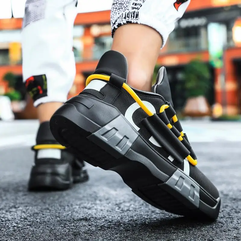 

High quality running shoes Autumn winter Korean fashion sports casual shoes Running shoes with thick soles zapatos de mujer