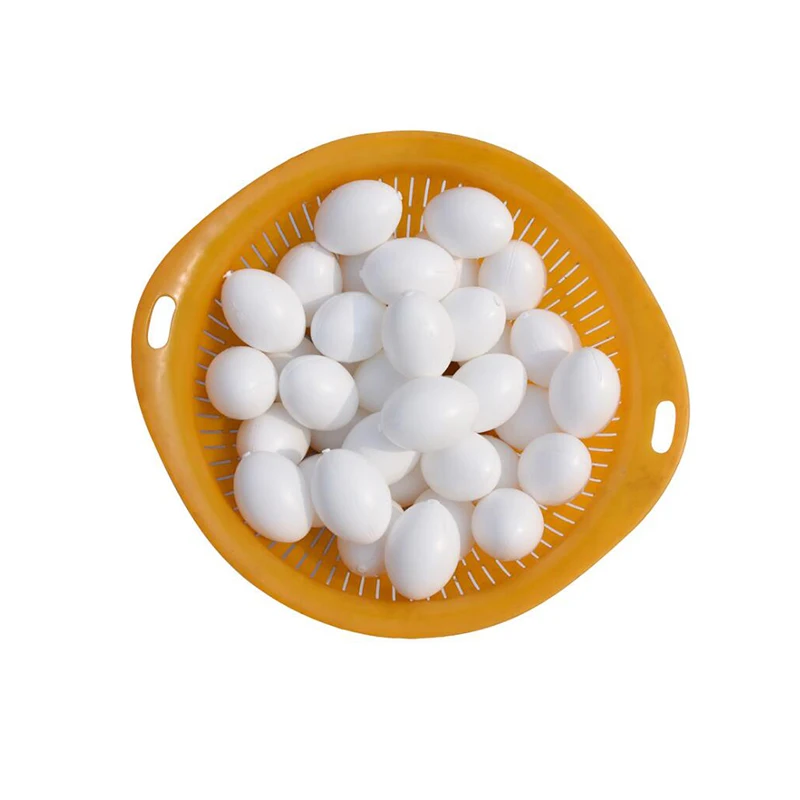4 шт. гнездовые яйца твердые пластиковые товары для кормления птицы ложное моделирование яиц Твердые голубиные яйца Рисование яйца окрашенное яйцо