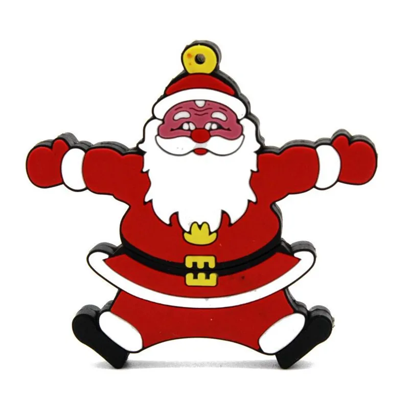 Подарок папы на Рождество pendrive 4 ГБ 8 16 32 usb кабель с Санта Клаусом 2 0 USB флеш
