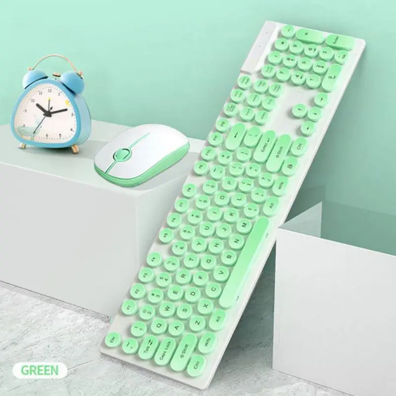Проводная клавиатура Механическая игровая портативная USB клавиатура мышь костюм клавиатура с подсветкой сенсорная мышь набор Teclado Mecanico