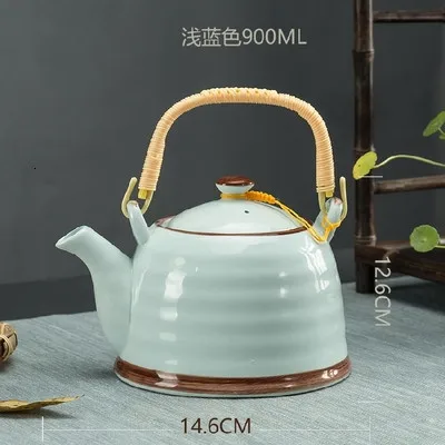 Jia-gui Luo большие керамические чайники из Китая - Color: 900 ml