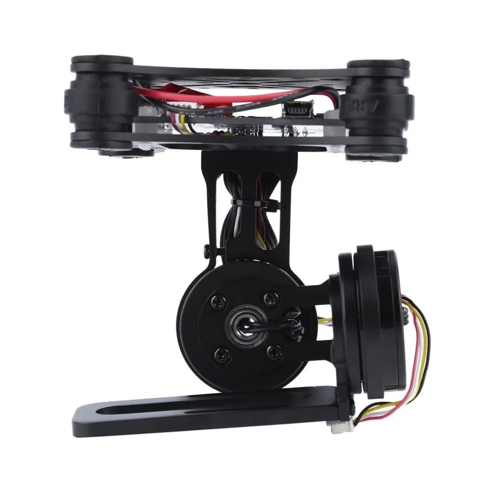 

Black FPV 2 Axle Brushless Gimbal With Controller For DJI Phantom GoPro 3 4