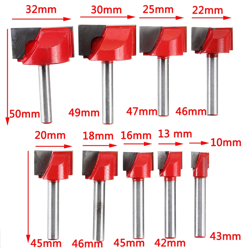 Knife Router-Bit Woodworking-Tools Cnc-Cutter Engraving Planing-Bottom Wood Milling Surface