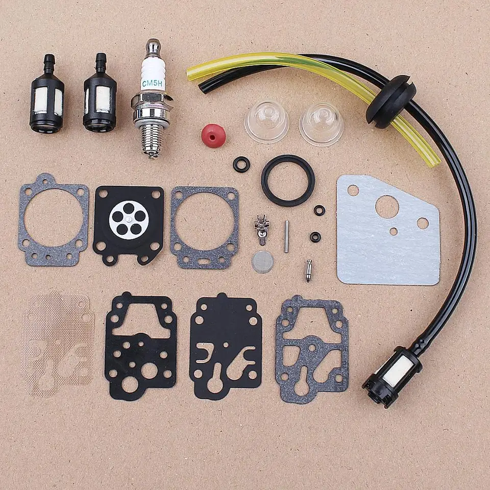 SET RIPARAZIONE CARBURATORE ricostruzione per??r Stihl HS45 FS55 FS38