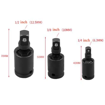 

3pcs Impact Socket Set Drive rotating Handtools Replacements Brand new