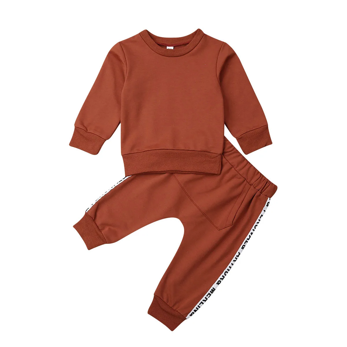 Emmababy хлопковая футболка для новорожденных мальчиков комплект из топа и штанов спортивный костюм из 2 предметов