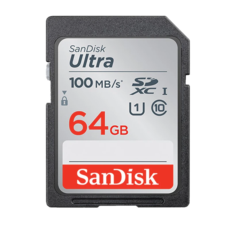SanDisk SD карта для камеры 80M 170 м/с 256GB 128GB 64GB 32GB 16GB памяти U3 U1 4K флэш SDXC SDHC|Карты памяти|