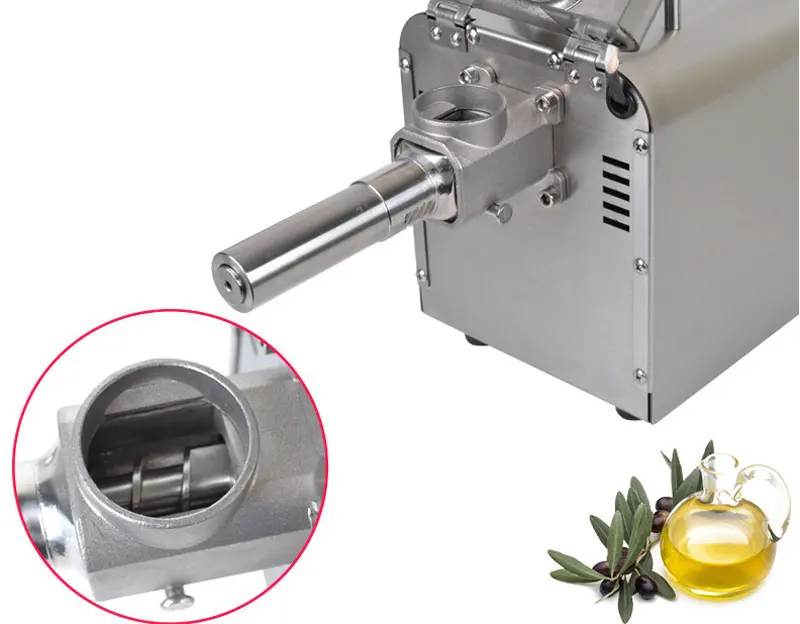 Автоматическая машина для холодного отжима масла 110 В/220 В нержавеющая сталь
