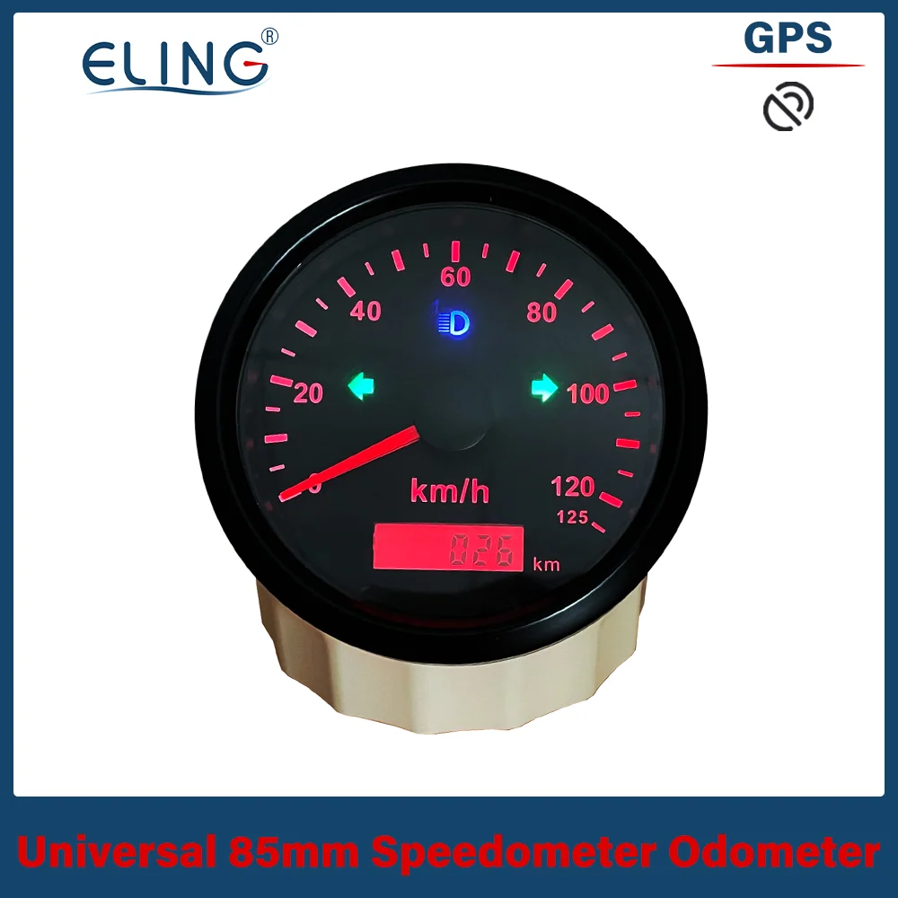 Купить Универсальный 85 мм GPS-датчик скорости 0-125/160/200 км/ч (м/ч) с сигнализацией превышения | Отзывы и видеообзор (1005003499024868)