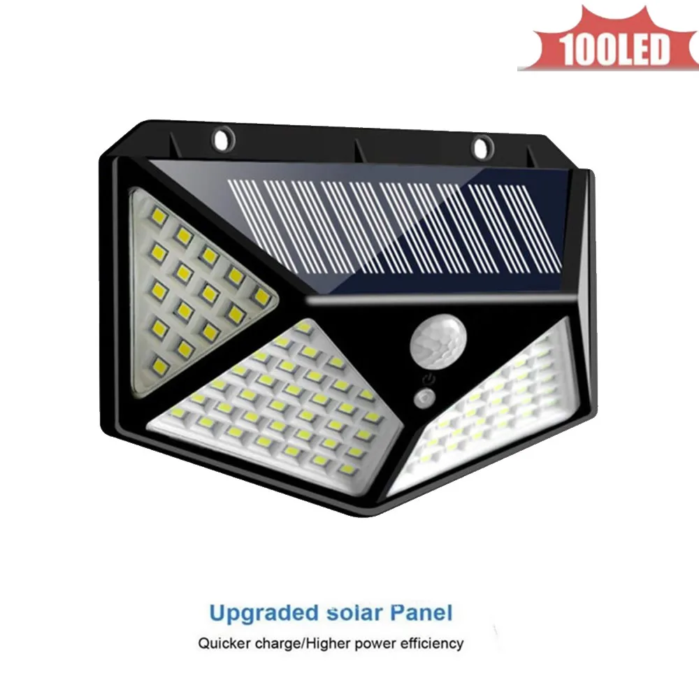

Smart Solar Light PIR Motion Sensor Waterpprof 60LED 1300lm Signal lighting show 5 Working mode control use Remote Outdoor Wall