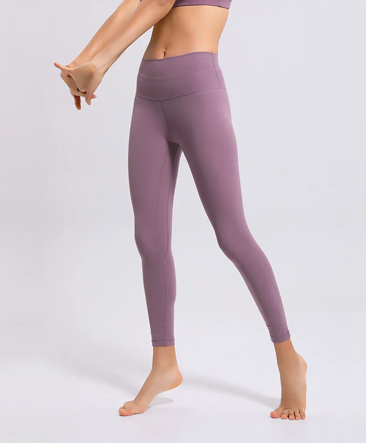 Классические 2,0 версии мягкие на ощупь атлетические Фитнес-Леггинсы для женщин эластичные с высокой талией спортивные трико для спортзала штаны для йоги