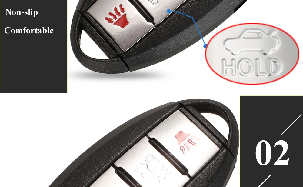 Keyforkess 5pcs 315Mhz ID46 Auto Smart Chiave A Distanza per NISSAN Teana Altima Maxima G25 G35 G37 Q60 KR55WK48903 55WK68904 KR55WK49622 - Ha0ab2166169945e6ae01309b71d384863