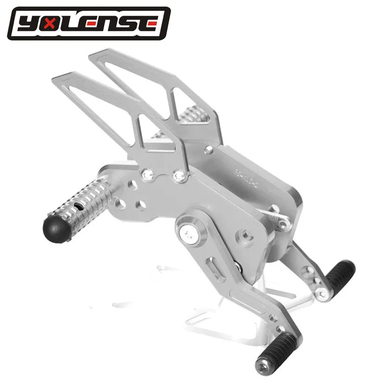 CNC алюминиевый Мотоцикл Регулируемые задние наборы подножки для Kawasaki Z125/Z125Pro Z 125