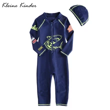 Купальный костюм для мальчиков; гидрокостюм с защитой от солнца и УФ-защитой 50; Цельный купальник с длинными рукавами для малышей; купальный костюм для мальчиков-подростков; купальный костюм для плавания и дайвинга