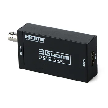 

1pcs HDMI to SDI Converter Adapter MINI 3G With Coaxial Audio Output With Power Adapter For Audio Output for Home Theater Cinema