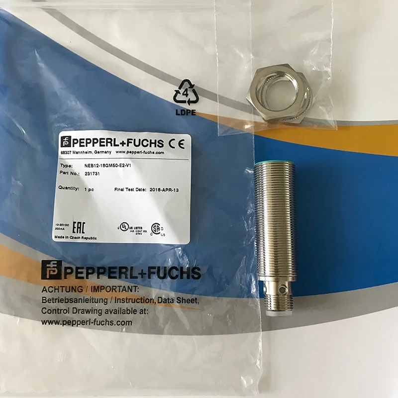 1 шт. NEB12-18GM50-E2-V1 Индуктивный бесконтактный переключатель