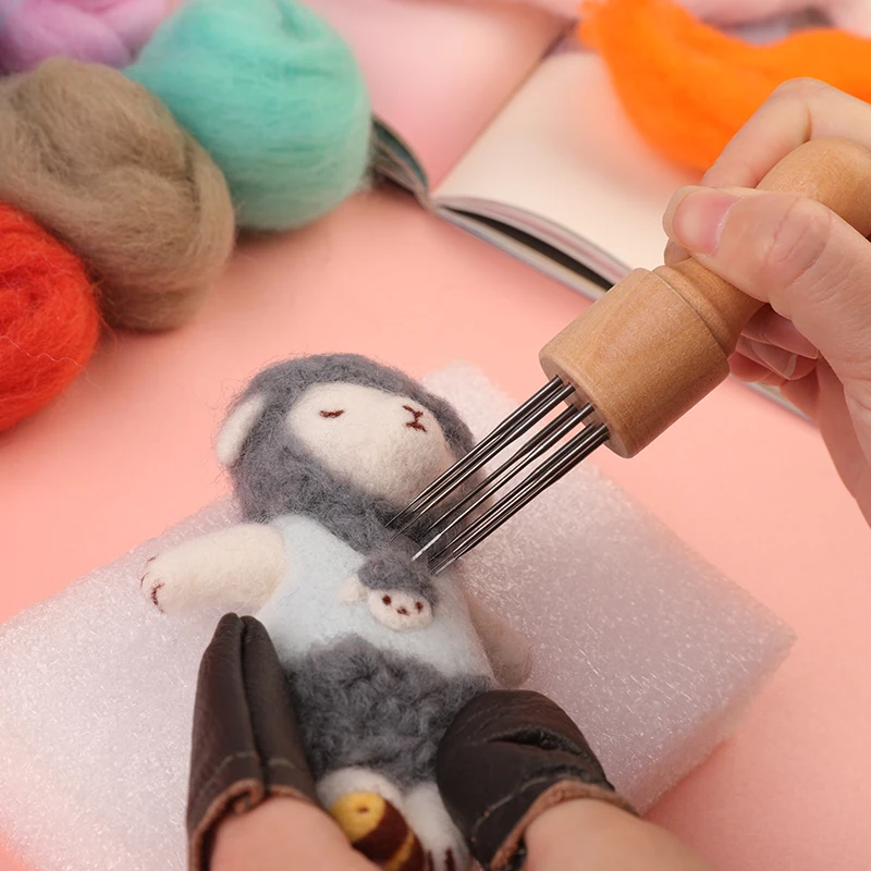 Needle Felting Kit With 50/72 Color Felting Wool For Felting Needle Felting  Supplies Needle Felting Tools For Starter Handcraft - Felt Diy Package -  AliExpress