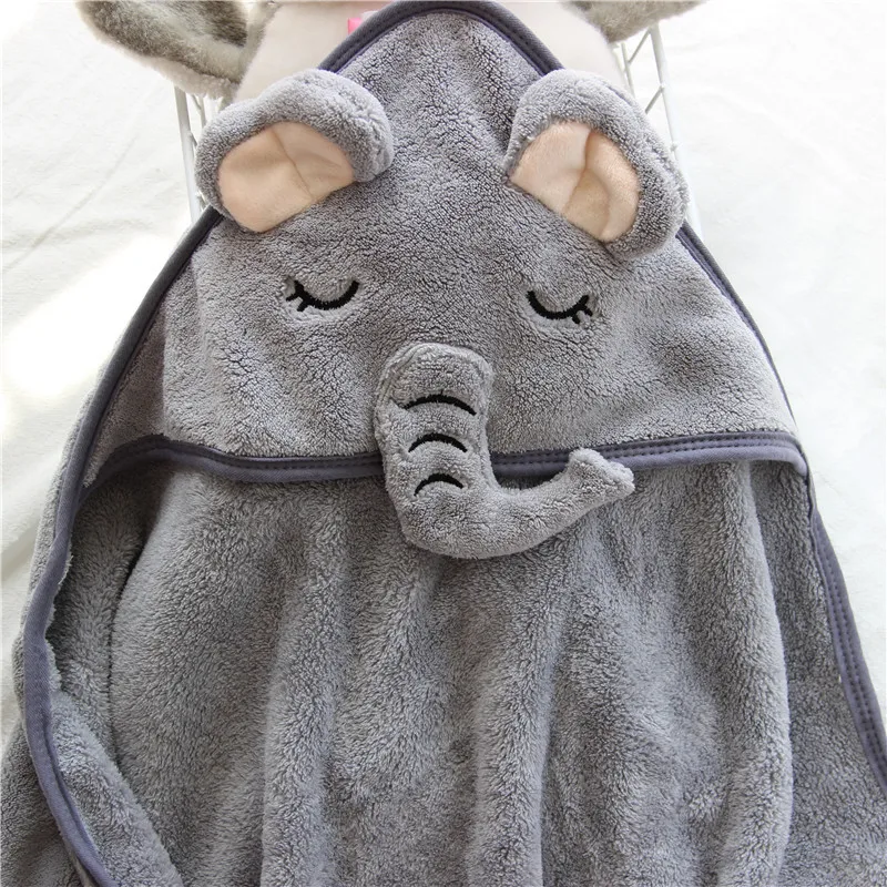 Toddler Baby Hooded Towels Newborn Kids Bathrobe Bath Towel Blanket Warm Sleeping Swaddle Wrap for Infant Boys Girls Bath Towel,Cotton Towel,Baby Towel,Baby Bathrobe