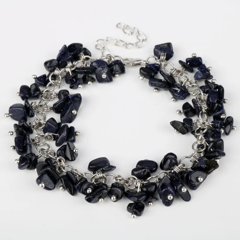 quartz crystals tumbled Bracelet  (3)