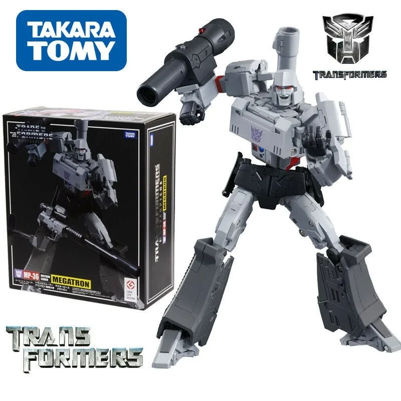 Photo Product MP-36 Takara Tomy Transformers Masterpiece MP-36 Megatron KO Figure Transformers Model Children Gift Toys