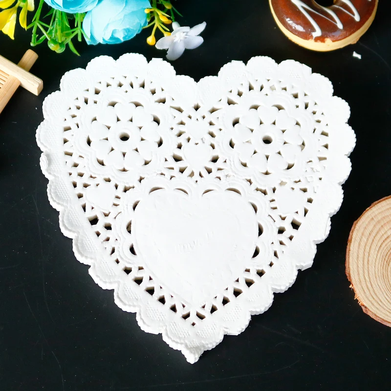 Paper Doily Wedding Table Party Decorative Doilies Disposable White