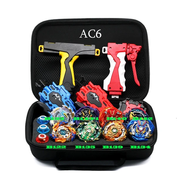 AC6 New Blade Blades Metal Fusion Set Launcher Bey Bay Burst Children's Toys for Men and Women - Цвет: AC6