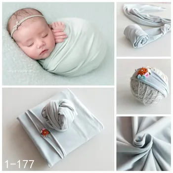 

3pcs/set Bean bag photography blanke+ Wrapped cloth +headwear newborn photography prop for baby photo studio